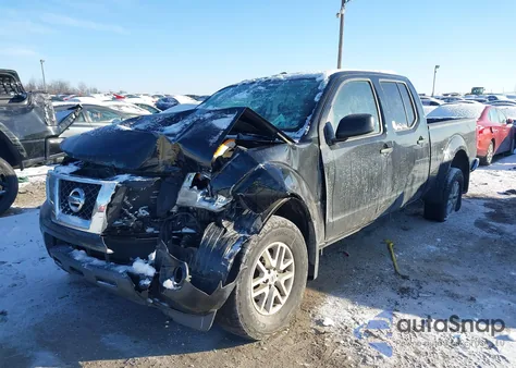 2016 Nissan Frontier Sv z USA, uszkodzony, nr VIN 1N6AD0FV6GN775845